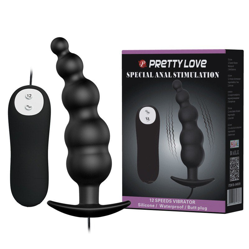 Plug Vibrador Dilatador Anal Special Anal