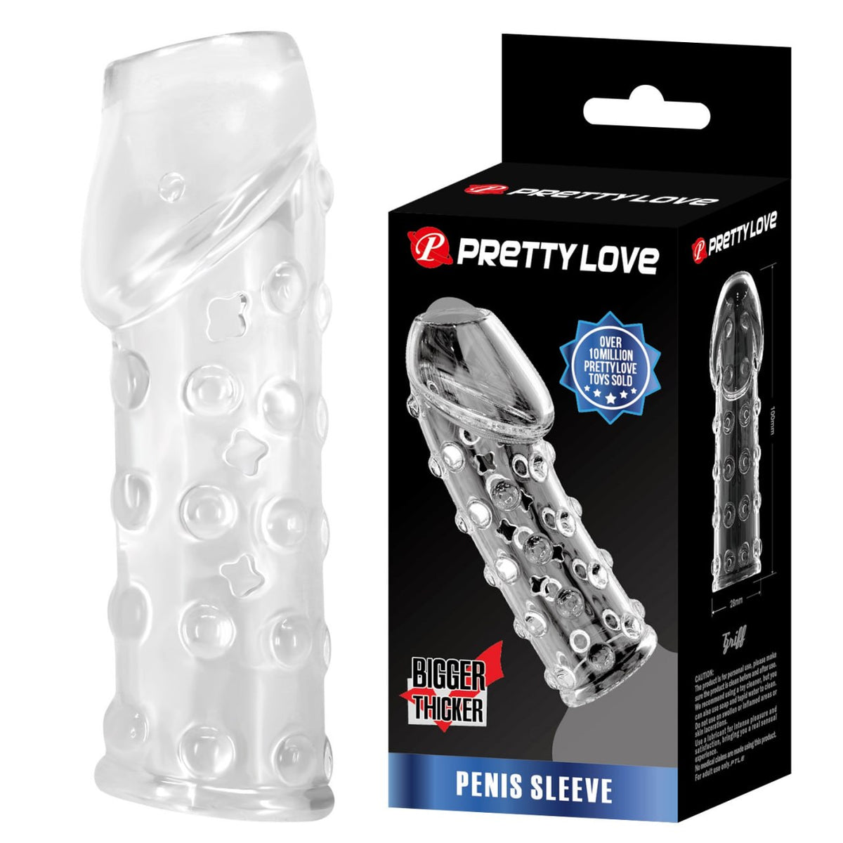Funda para Pene de 10 cm Griff Pretty Love