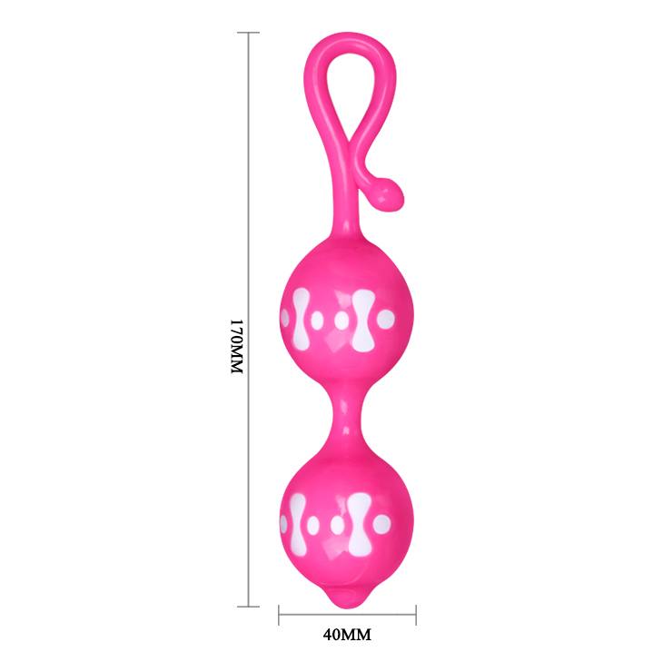 BOLAS CHINAS KEGEL CON DOS PERLAS EJERCITANTES - IntimoX SexShop