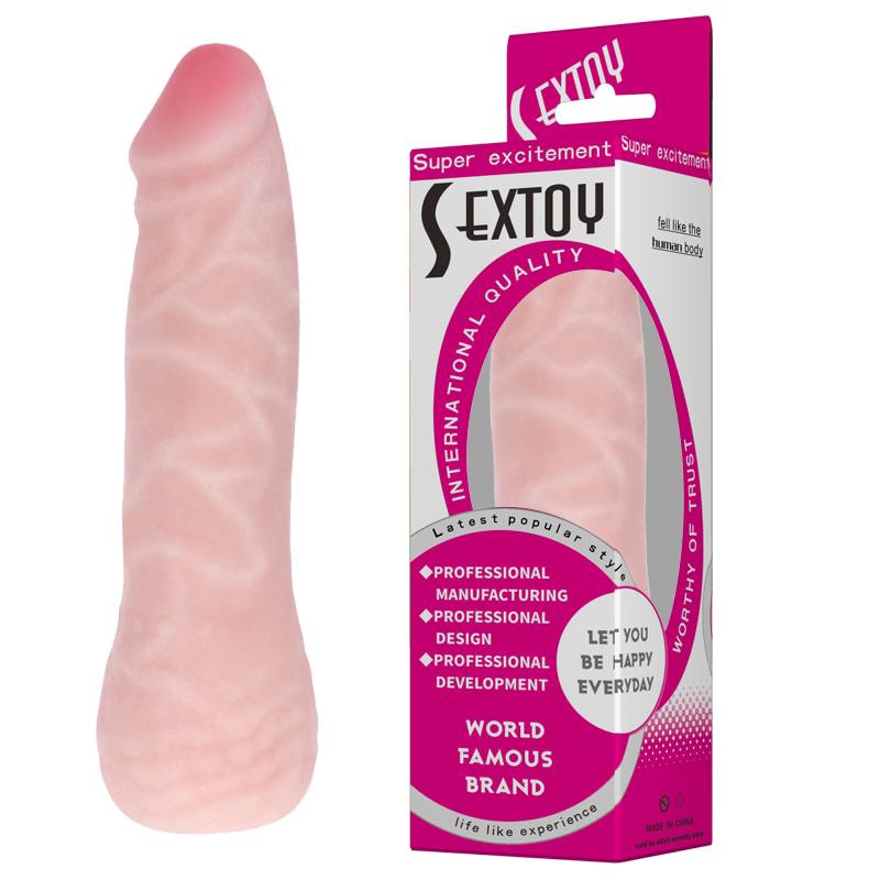 Consolador Realista con Hueso 16 cm