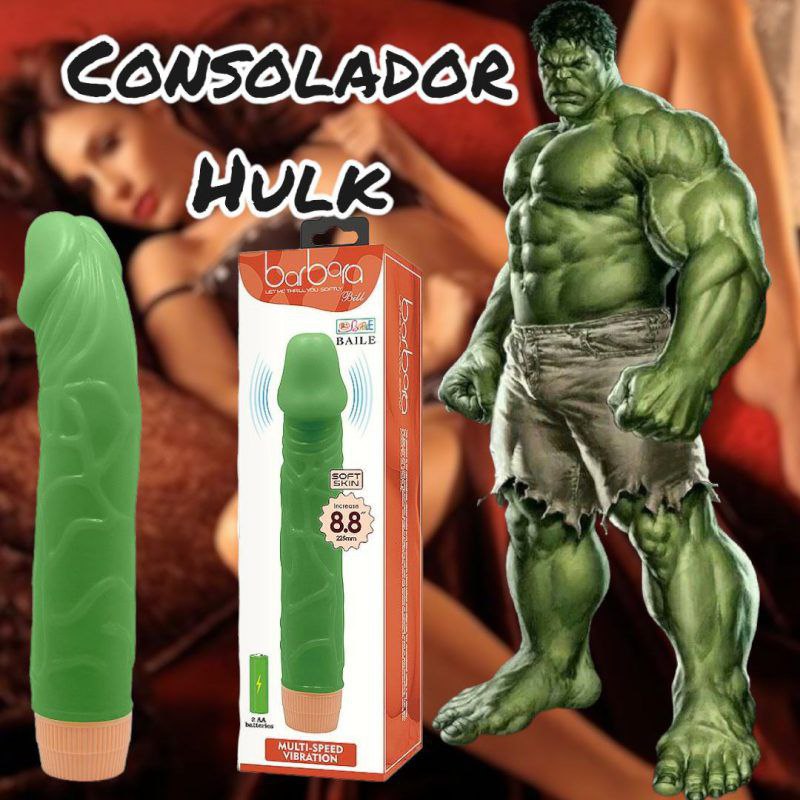 Dildo Consolador Hulk