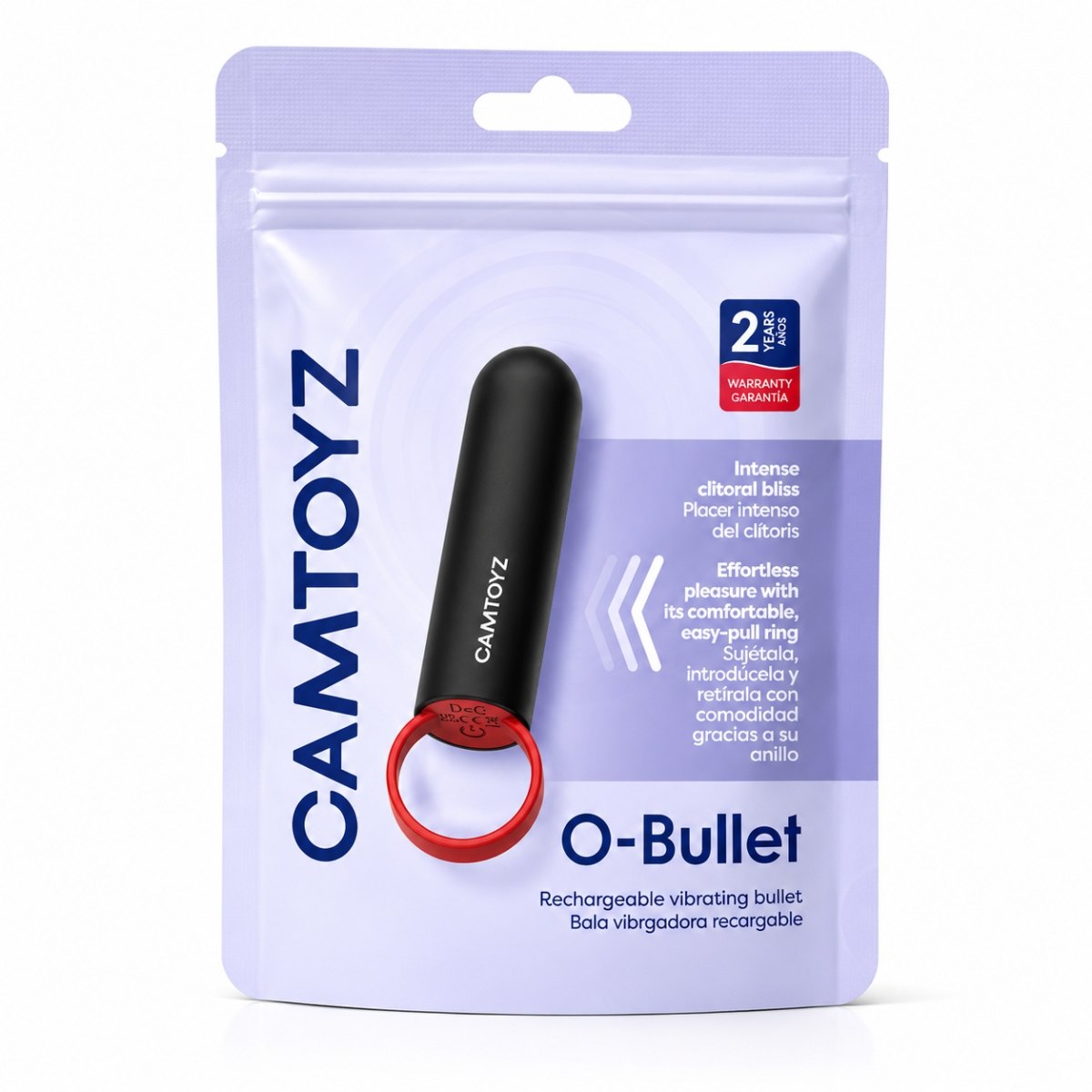 Bala Vibradora Recargable o Bullet Camtoyz