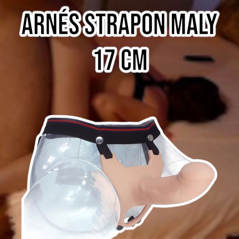 Arnés Strapon Maly 17 cm / 6.7 Pulgadas