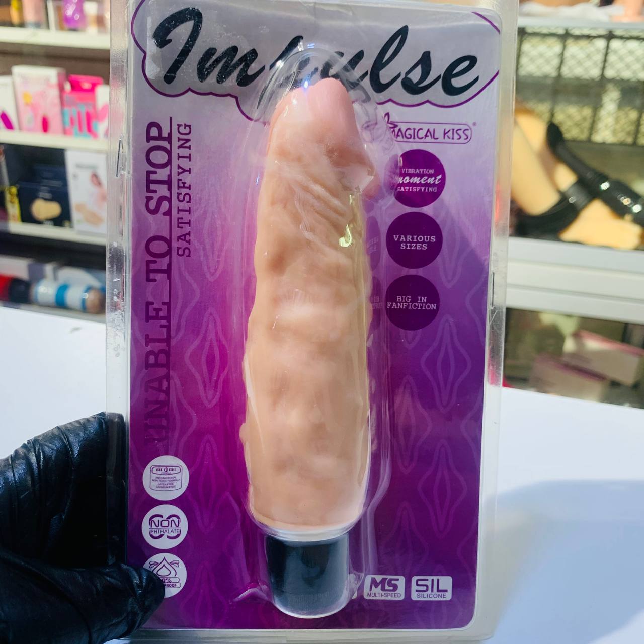 Dildo vibrador Luqui impulse - IntimoX SexShop