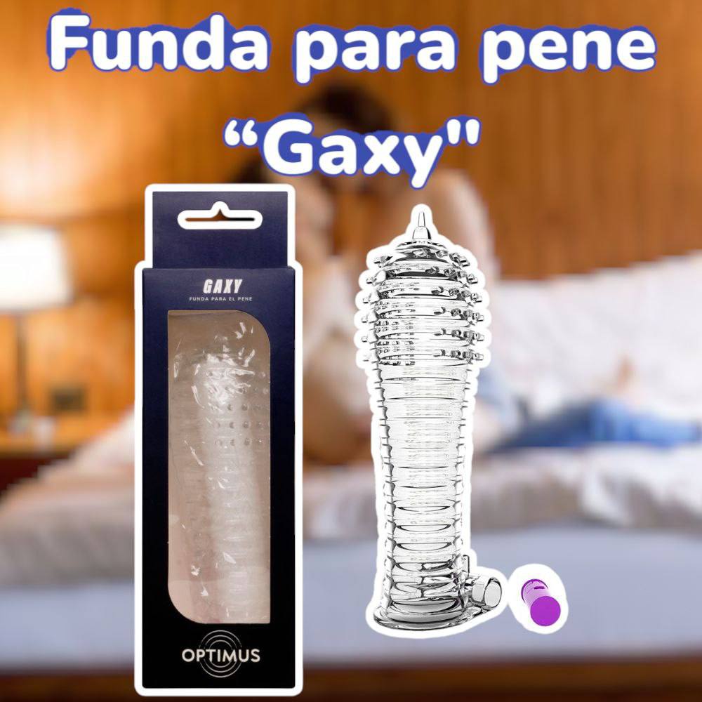 Funda Para El Pene Gaxy Transparente - IntimoX SexShop
