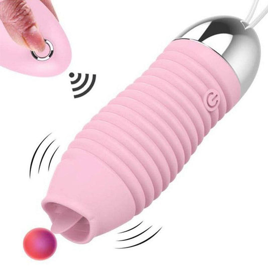 Huevito vibrador con lengua - IntimoX SexShop