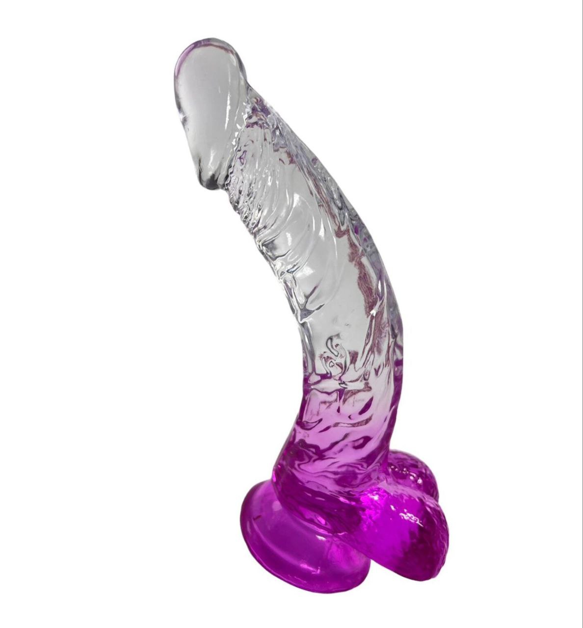 Dildo Consolador Bicolor Curvo