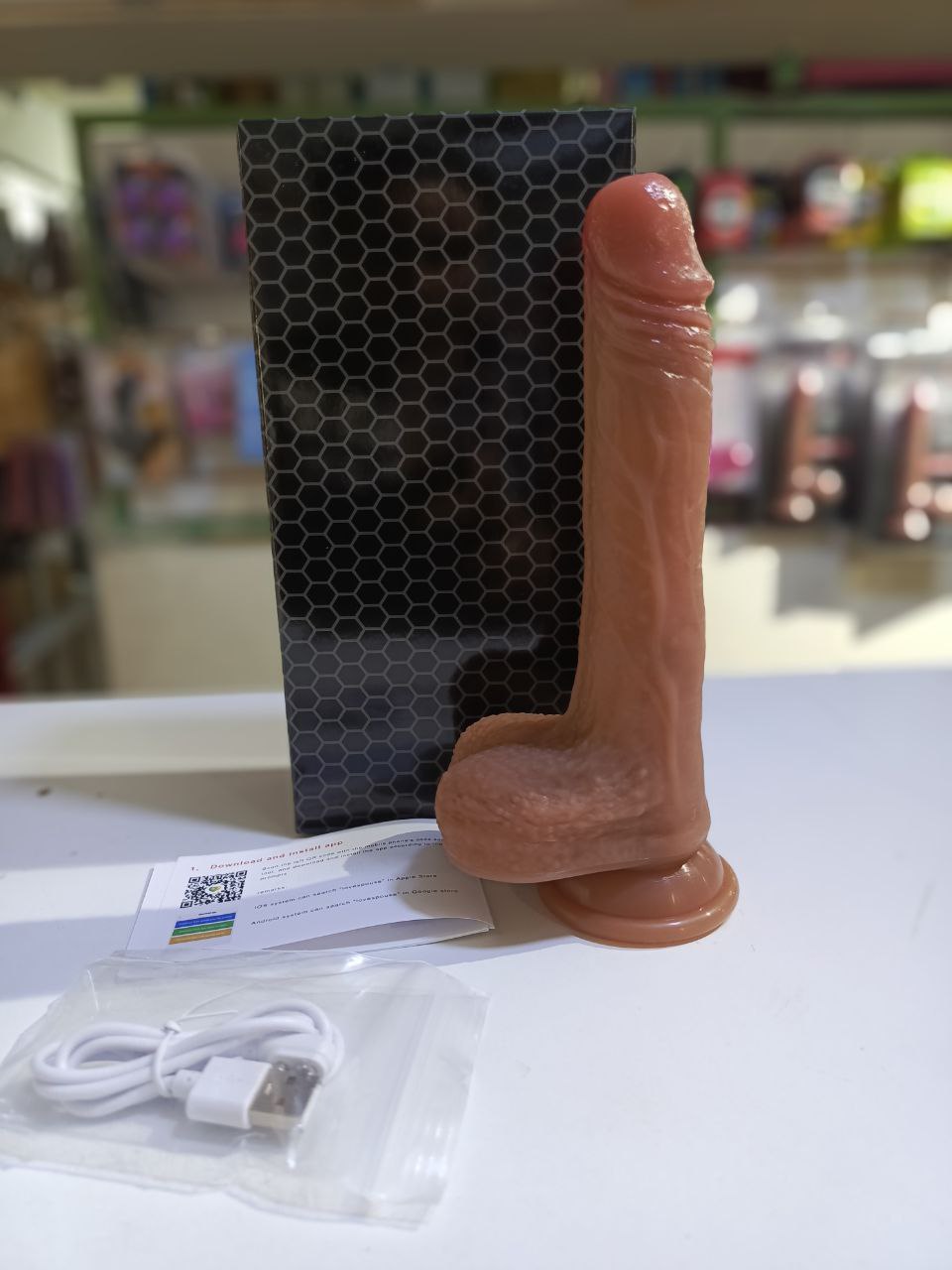 Dildo Vibrador Bruno con App