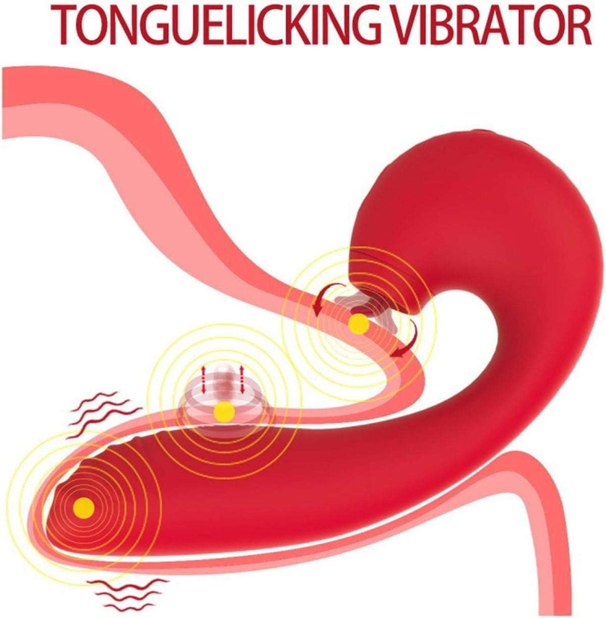 Vibrador + Estimulador de Clítoris Anita