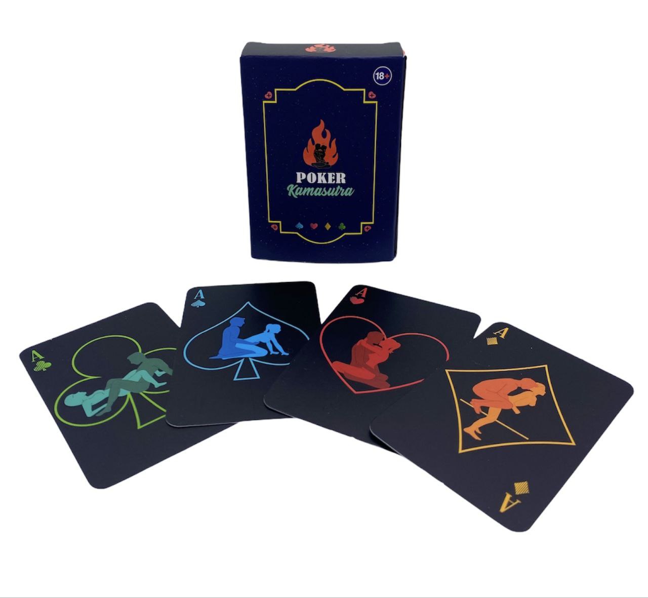 Juego POKER KAMASUTRA (cartas) Gay - IntimoX SexShop