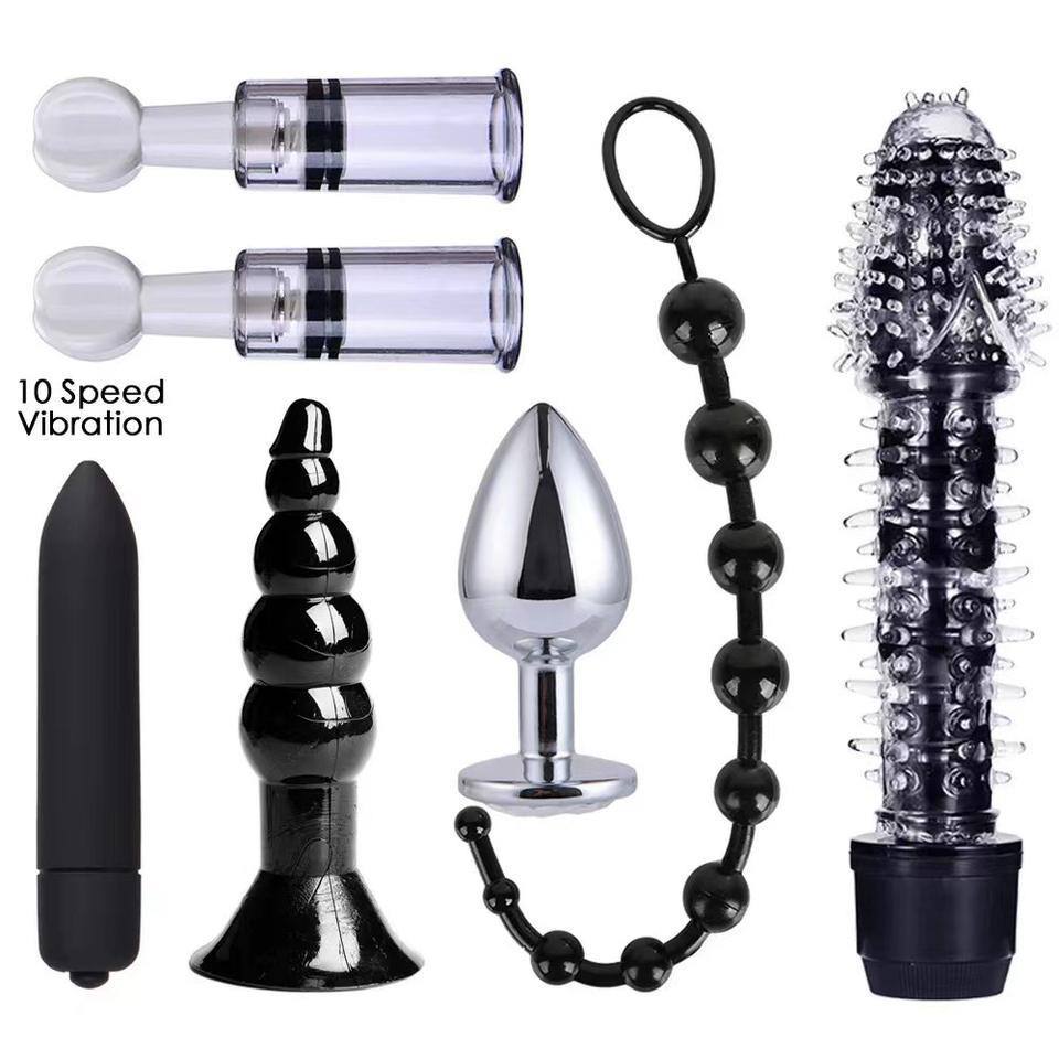 Kit diversión nocturna 7 piezas - IntimoX SexShop