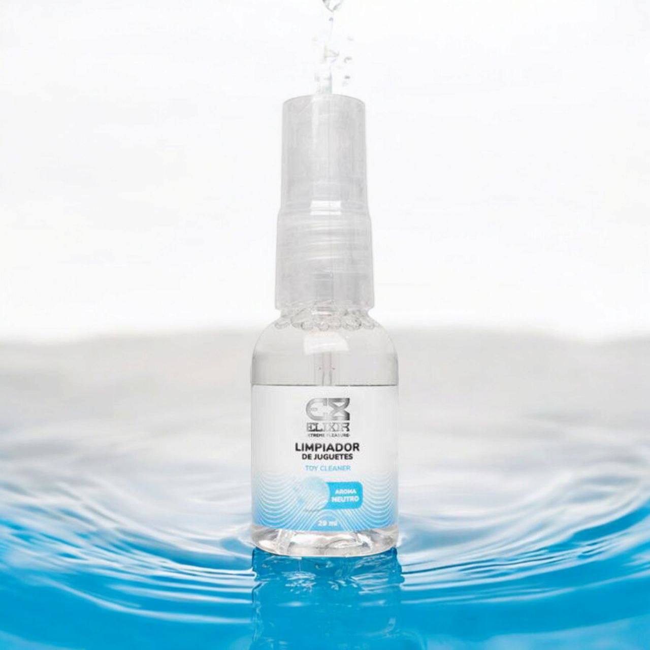 Limpiador de juguetes ELIXIR neutro 29ml - IntimoX SexShop