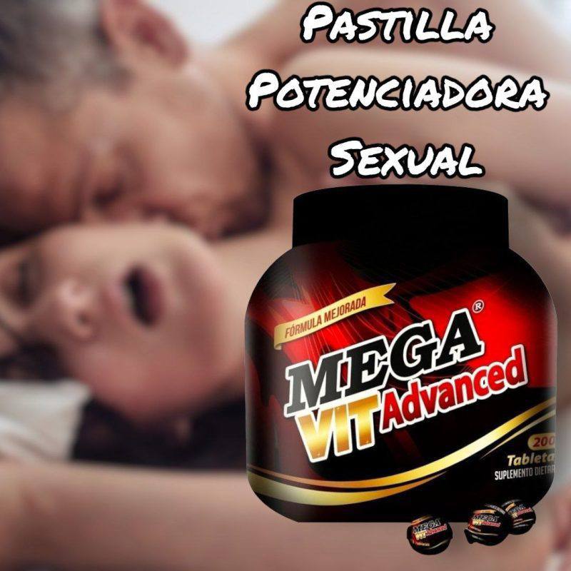 MegaVit Advanced pomito con 3 pastillas - IntimoX SexShop