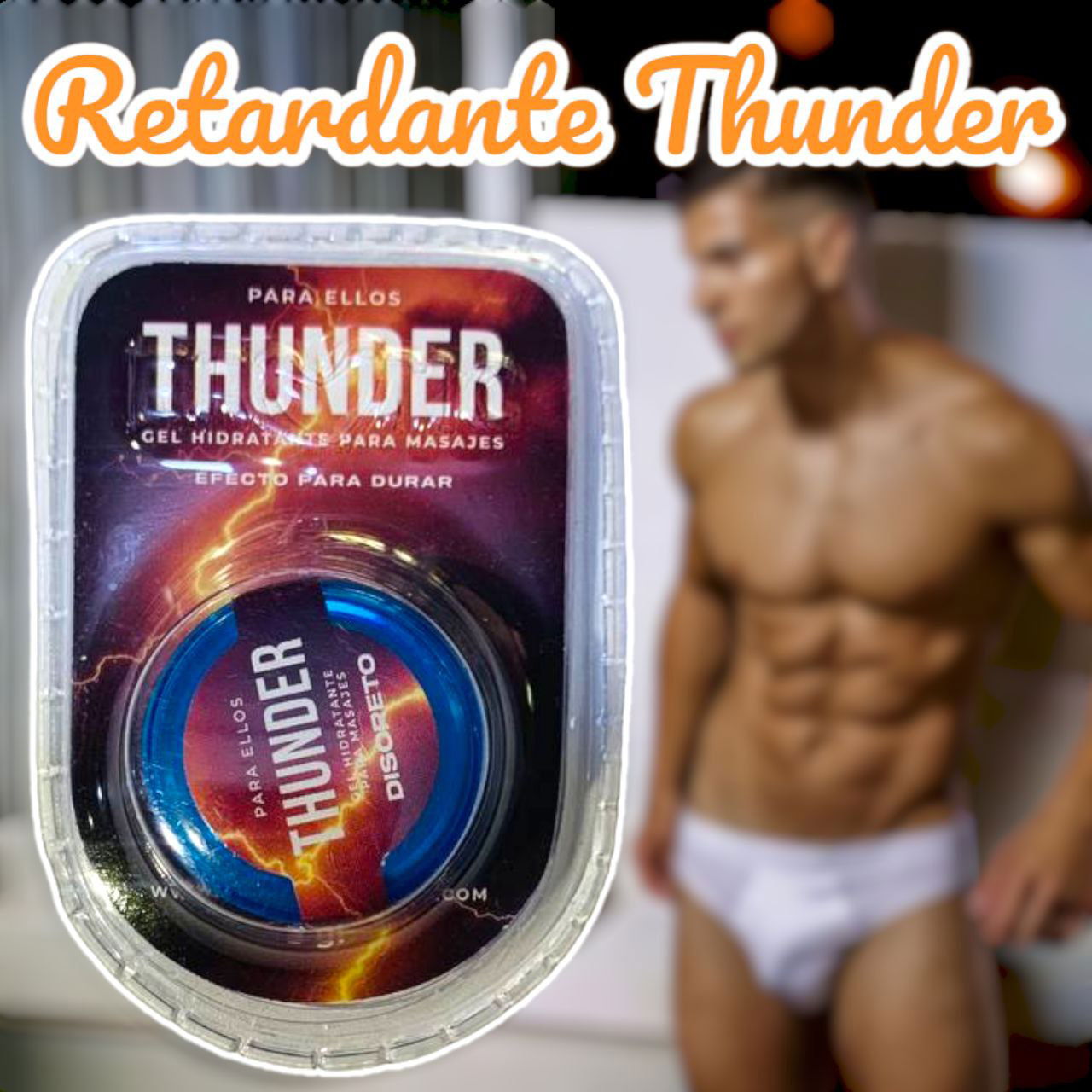 Mini Thunder Azul blíster - IntimoX SexShop