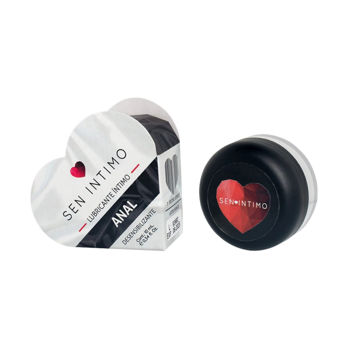 Lubricante Anal Sen Íntimo Anal 10 ml Corazón