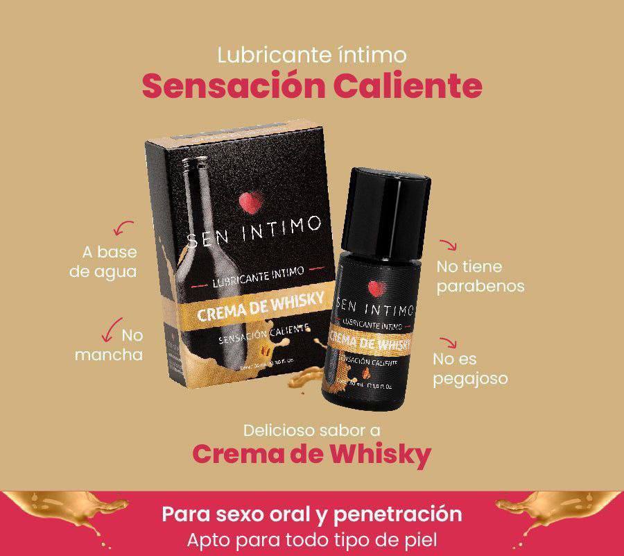 Sen intimo Caliente Crema de whisky 30ml - IntimoX SexShop
