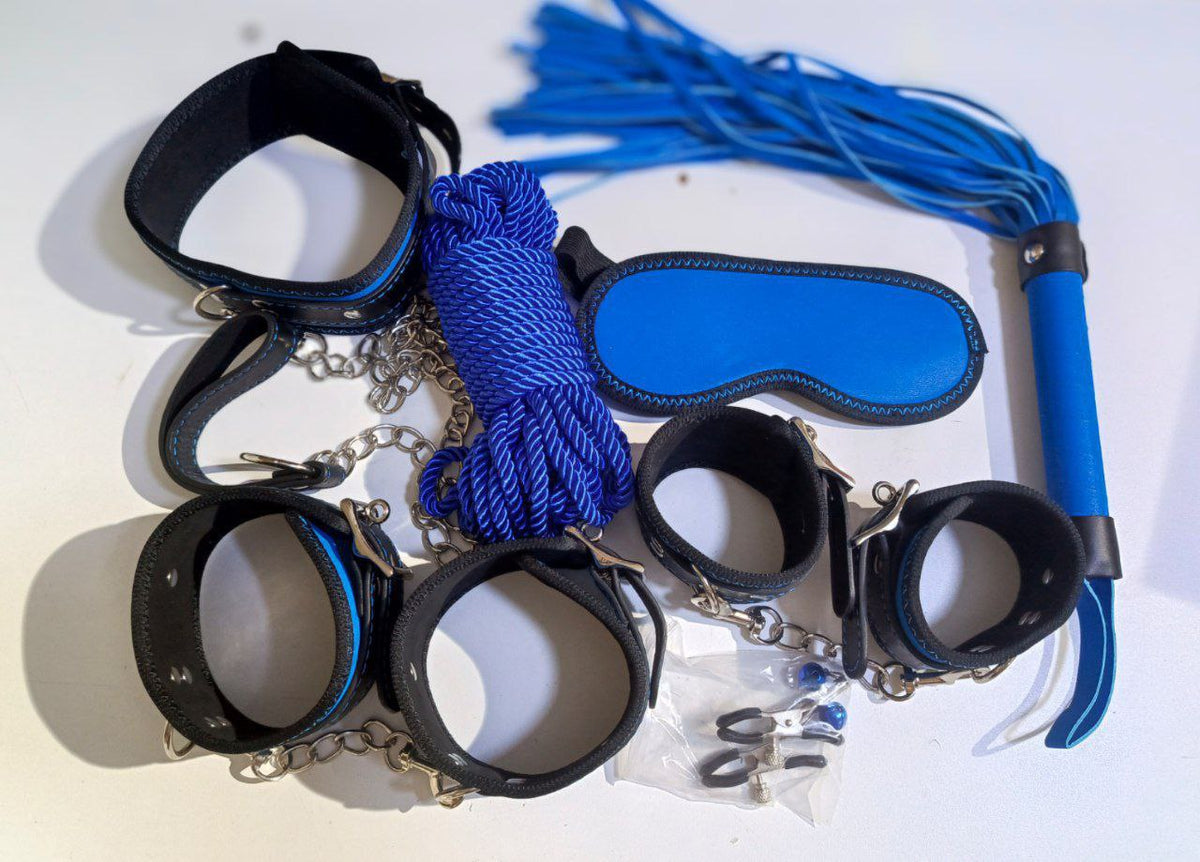 Accesorio BDSM Kit Bondage de 7 Piezas