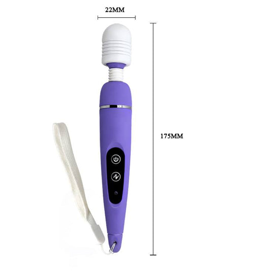 VIBRADOR MASAJEADOR HITACHI KING TOUCH CARGA USB - IntimoX SexShop