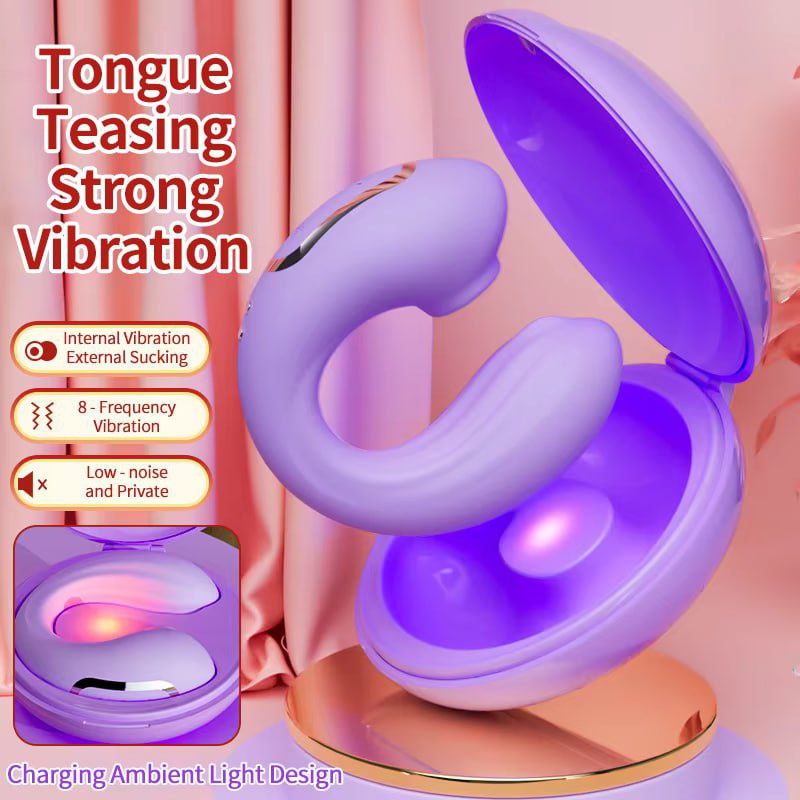 Vibrador recargable Raven con 10 frecuencias