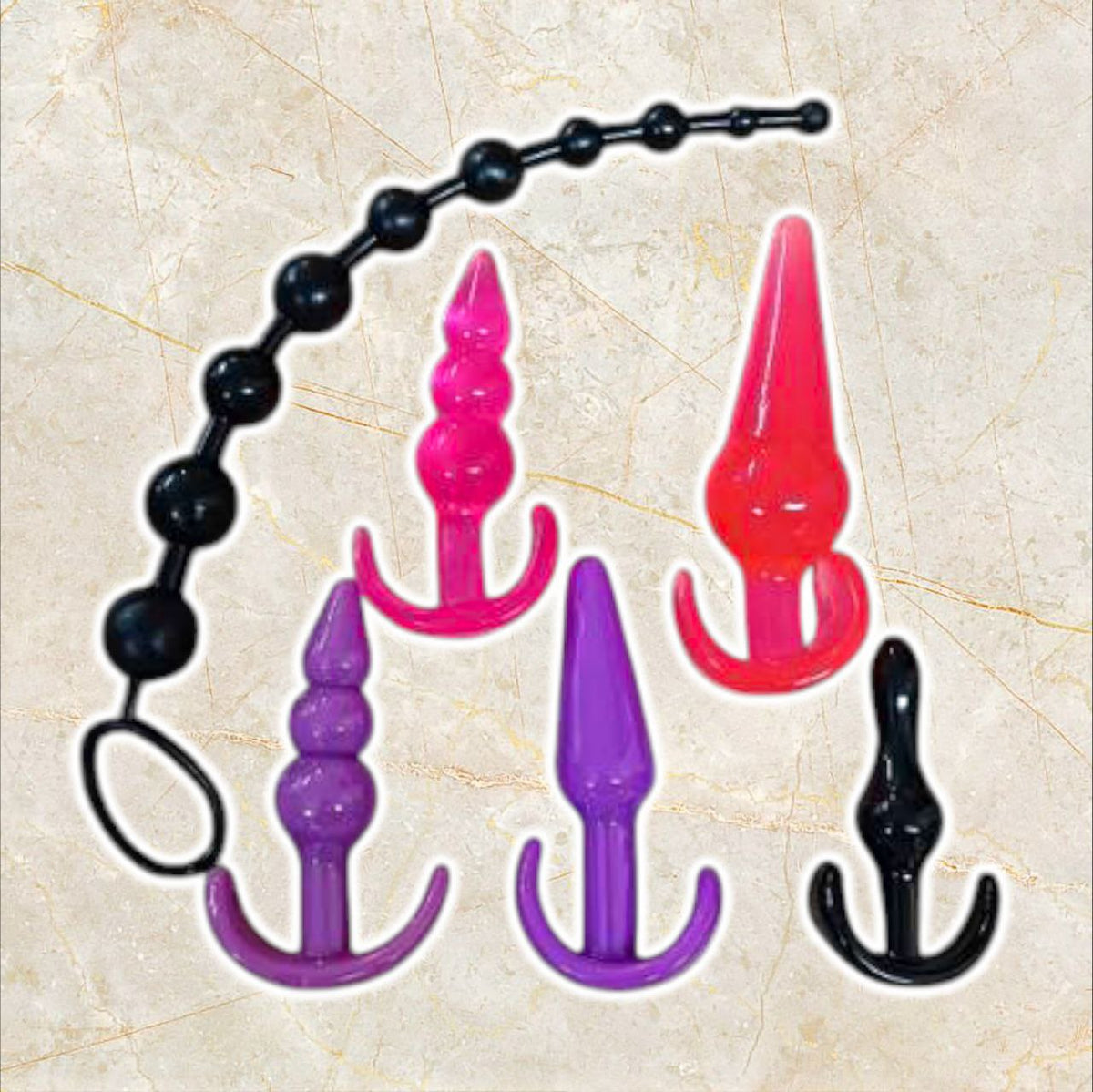 Estimulador Anal Nuevo Kit Anal Rose