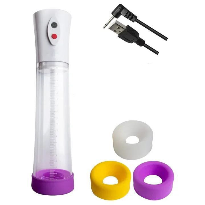 Bomba Alargadora Automatica Magical White