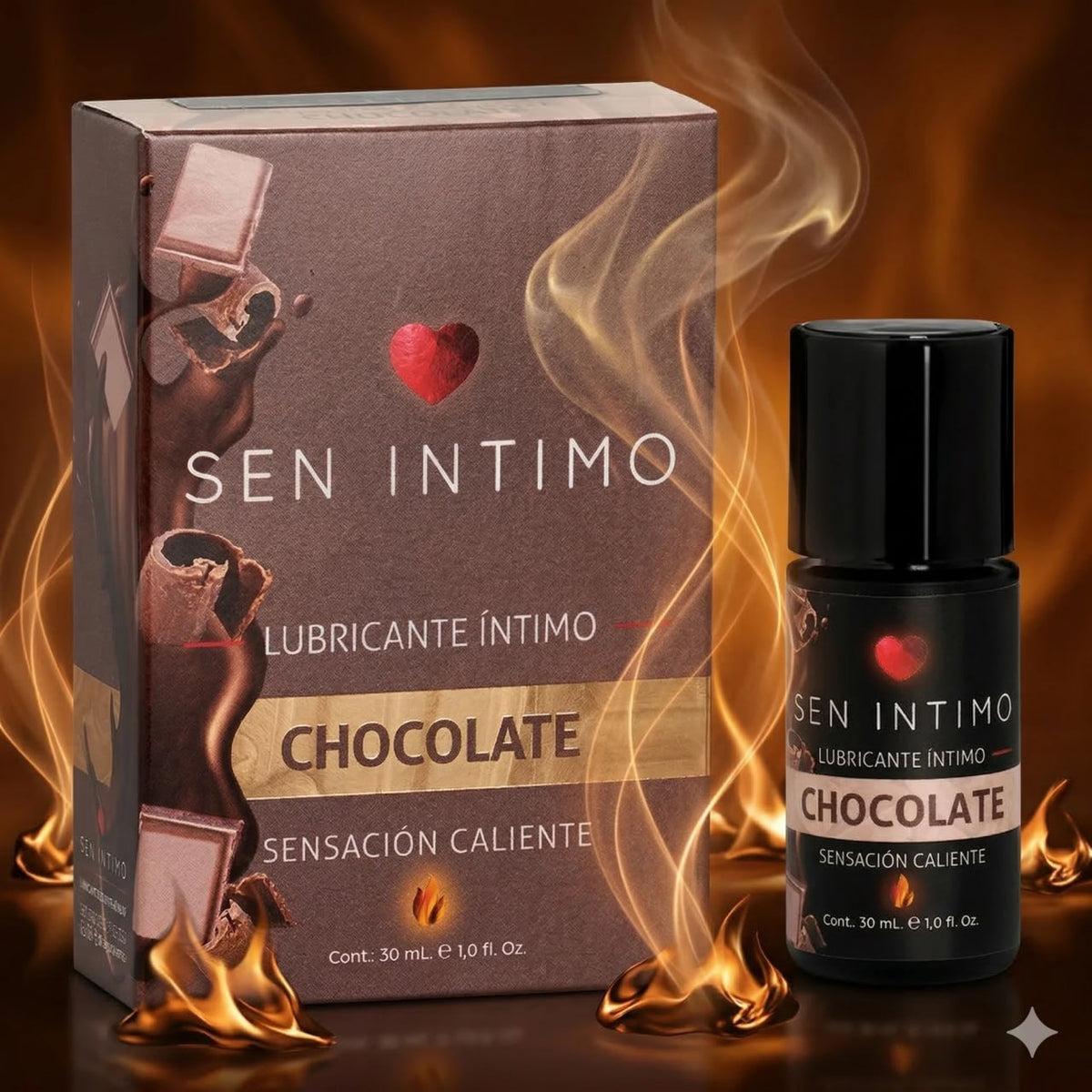 Sen Íntimo Lubricante Caliente Chocolate x 30 ml