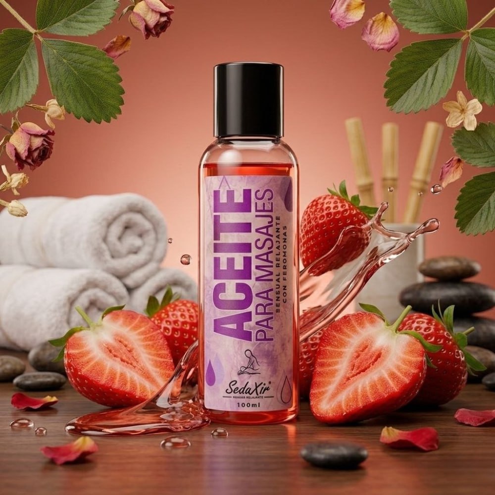 SeduXir Aceite para Masajes Efecto Relajante con Feromonas.