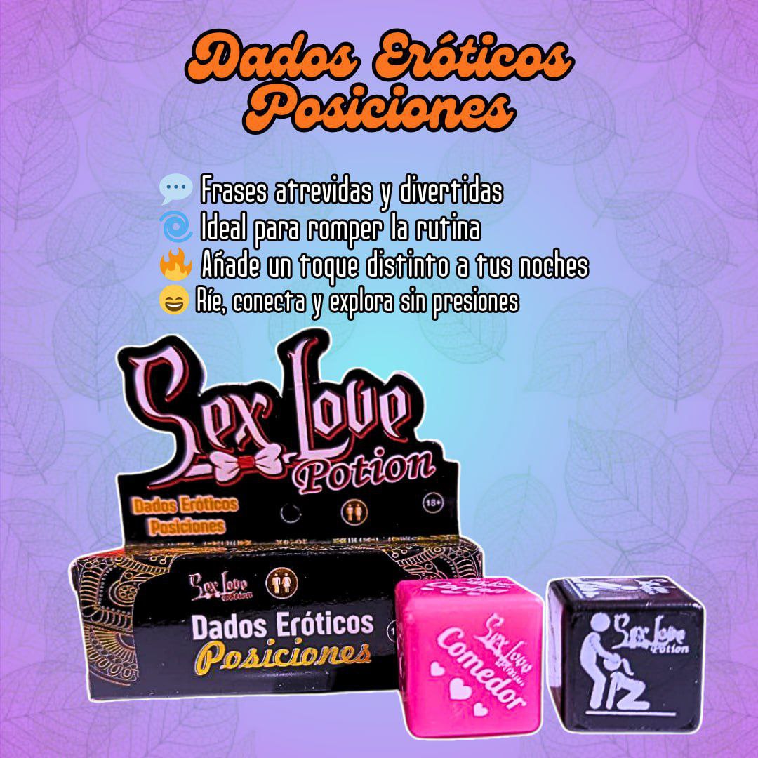 Dados Eróticos de Posiciones Sex Love