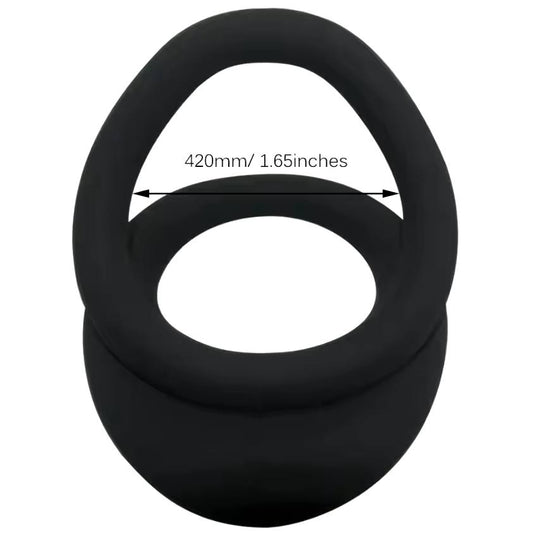 ANILLO DOBLE PARA EL PENE - RETARDANTE - IntimoX SexShop