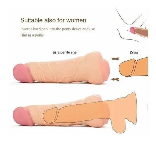 Alargador realista y masturbador "Tyrone" - IntimoX SexShop