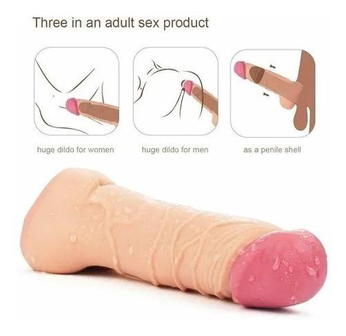 Alargador realista y masturbador "Tyrone" - IntimoX SexShop