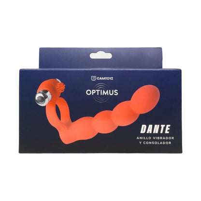 Anillo Vibrador y Consolador para Hombres “Dante” - IntimoX SexShop