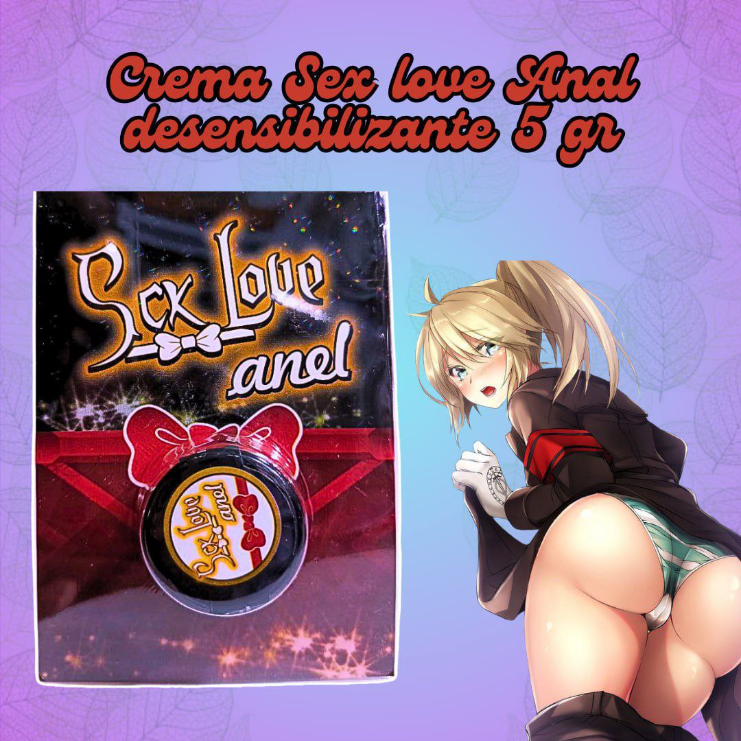 Crema Sex Love Anal Desensibilizante 5 g