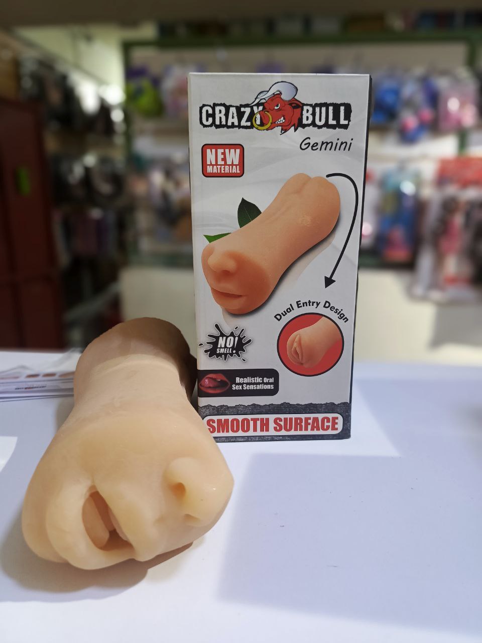 Masturbador Realista Crazy Bull Gemini