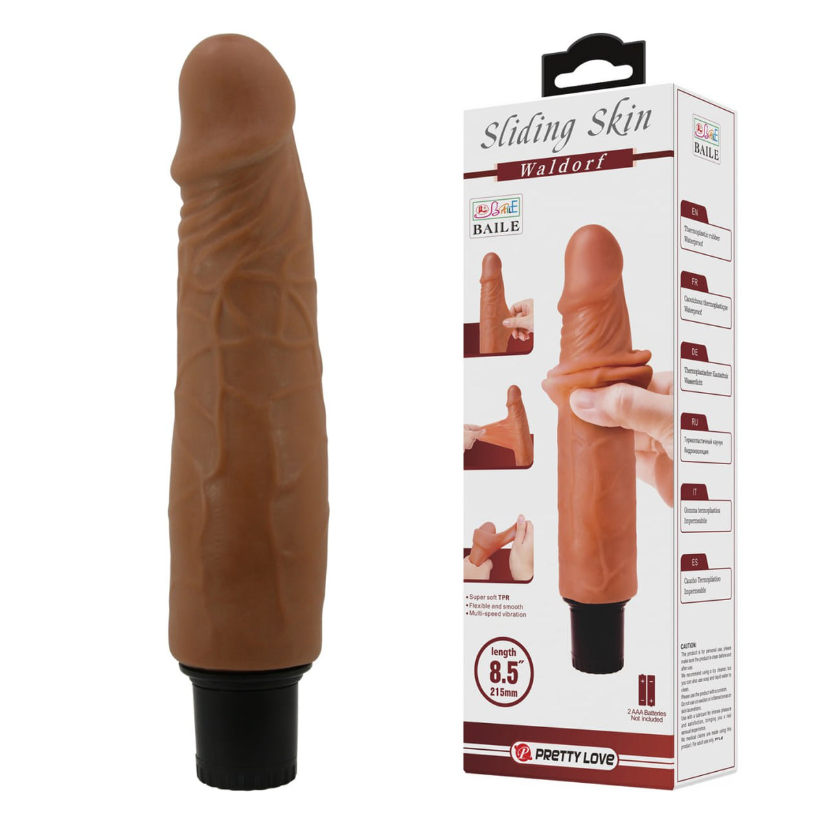 Vibrador Piel Deslizante Waldorf