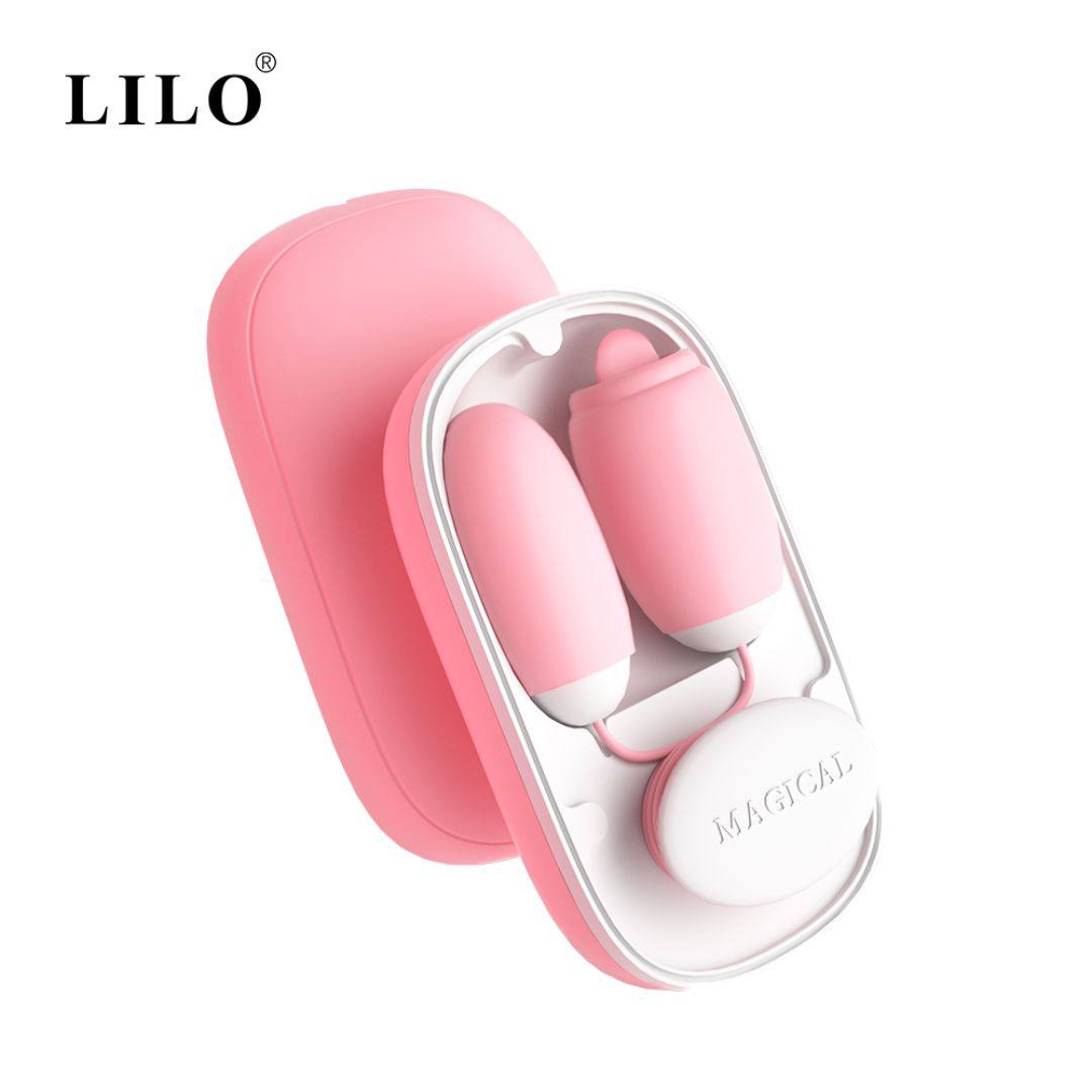 Bala doble con lengüita estimuladora - IntimoX SexShop