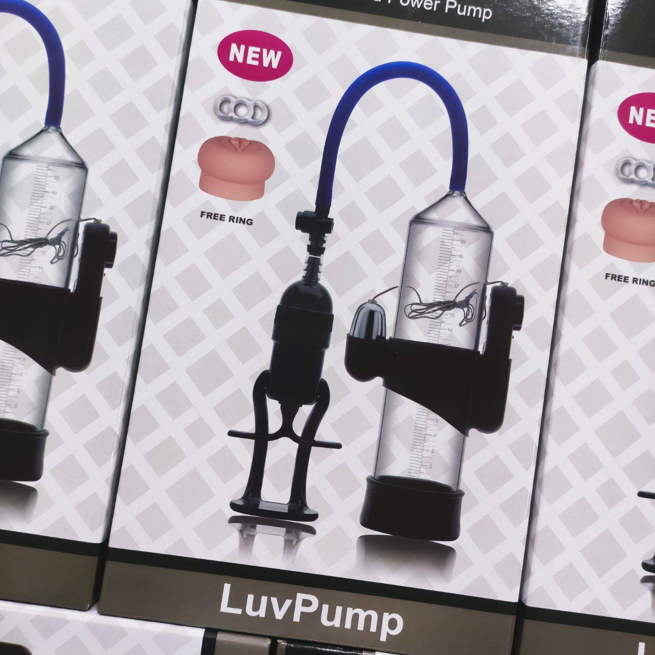 Bomba grande masturbadora y Alargadora de pene LUVPUMP - IntimoX SexShop