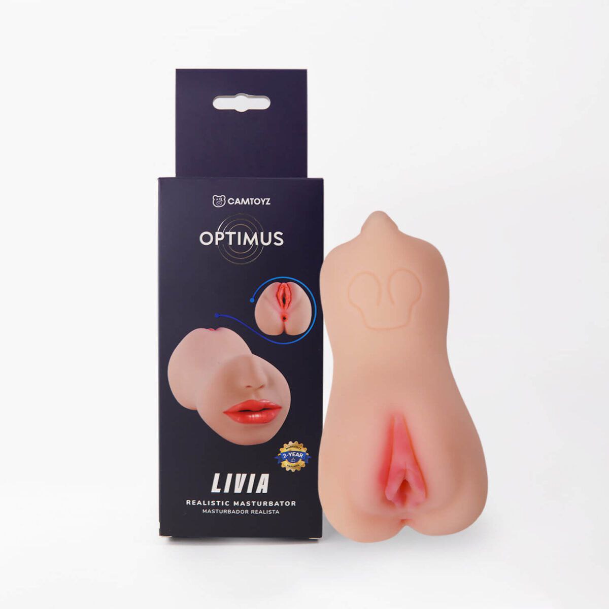 Masturbador Manual Livia 3EN1