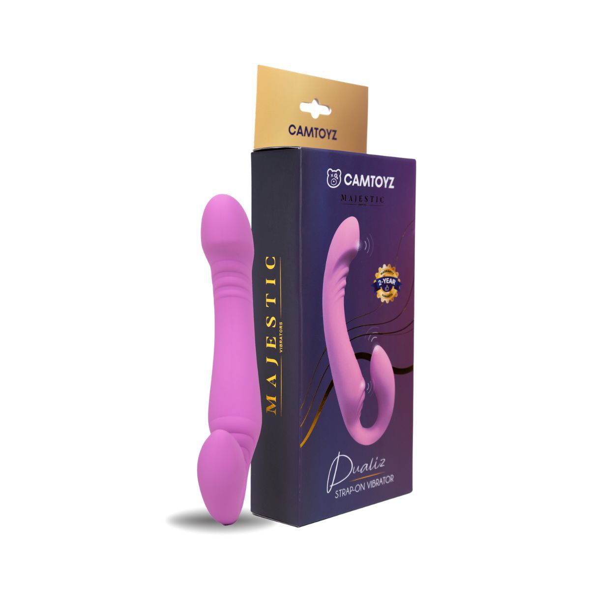 Vibrador Lésbico Strap On Dualiz Camtoyz