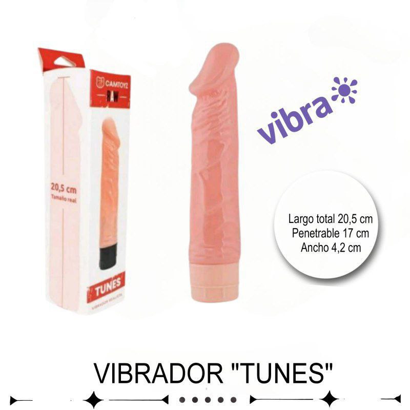 Vibrador Realista Tunes