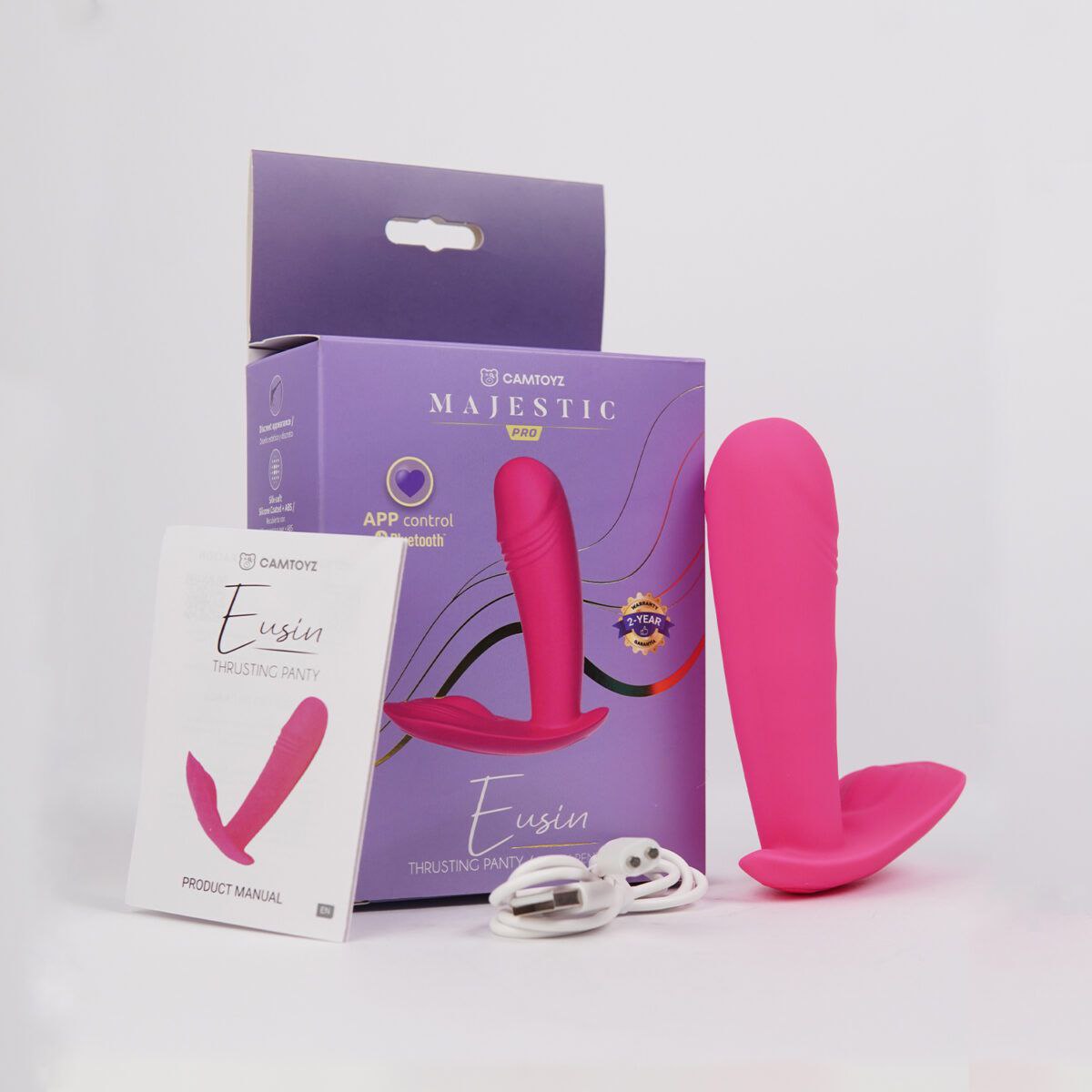 Vibrador para Bragas Eusin con App Mayestic