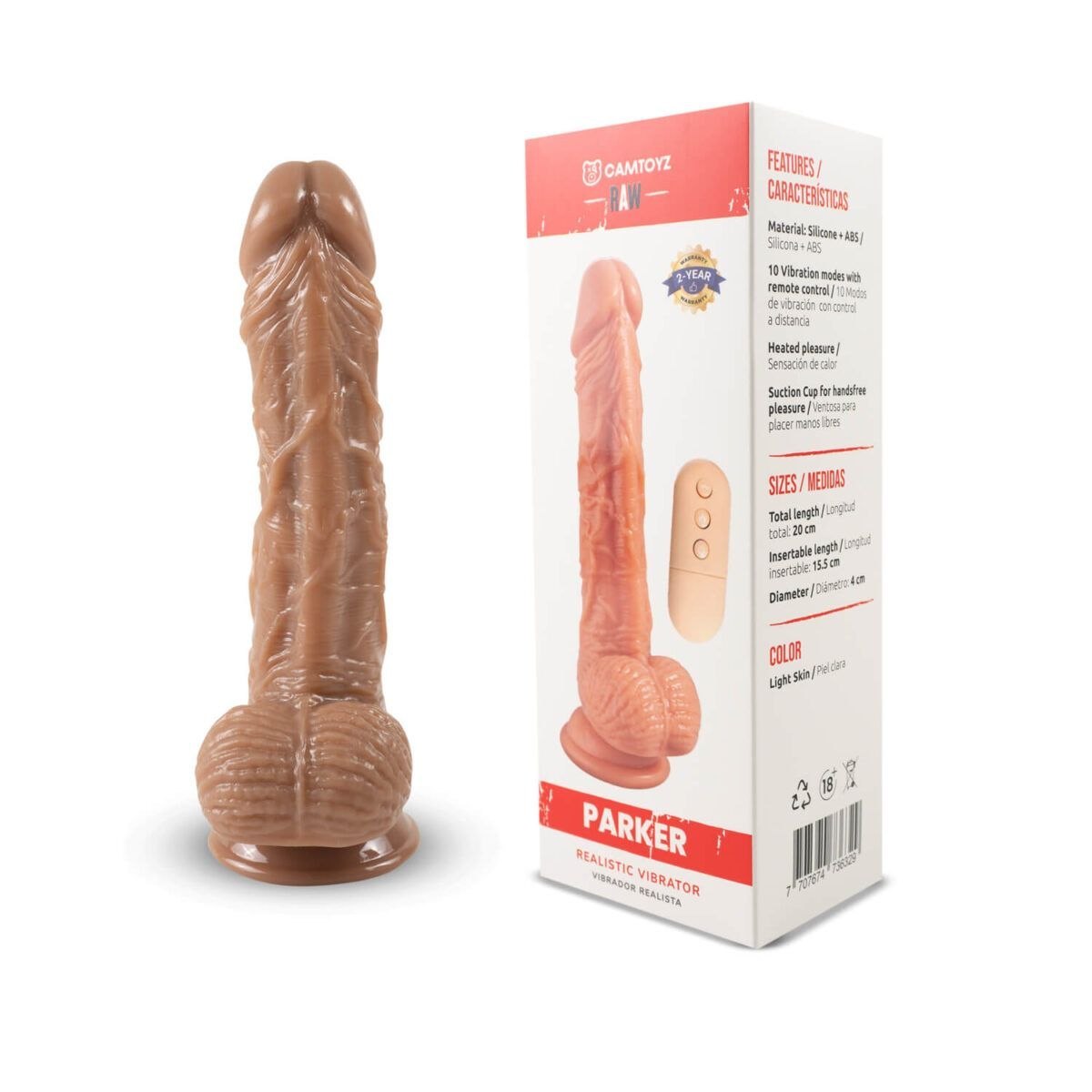 Vibrador Realista Parker We Love
