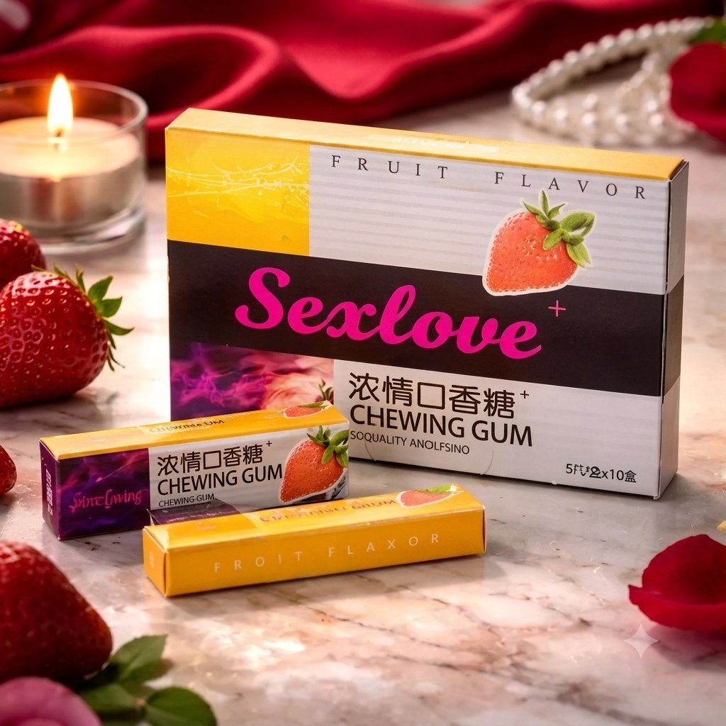 Chicles Excitantes y Estimuladores Orgasmicos