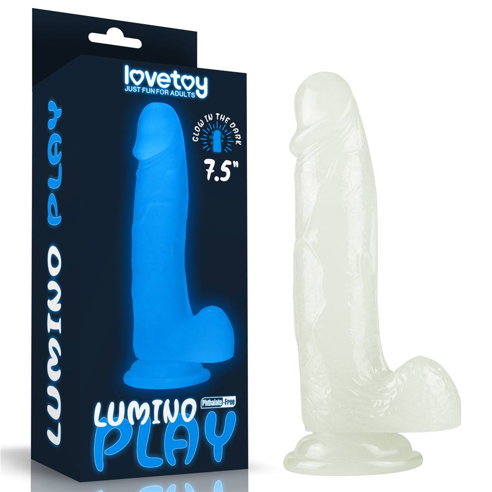 Consolador Luminoso LUMINO PLAY  de 19cm - IntimoX SexShop