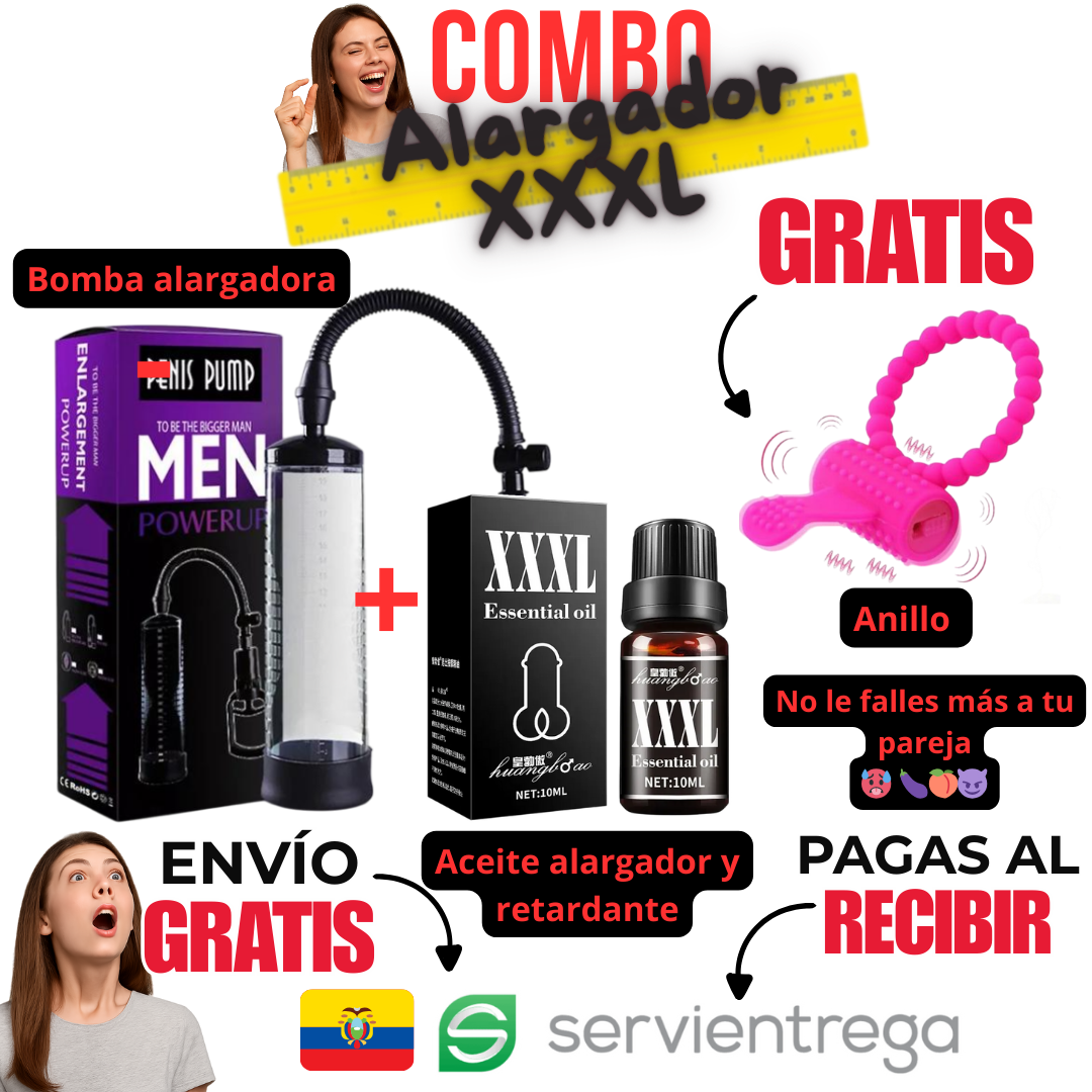 Combo Alargador XXXL
