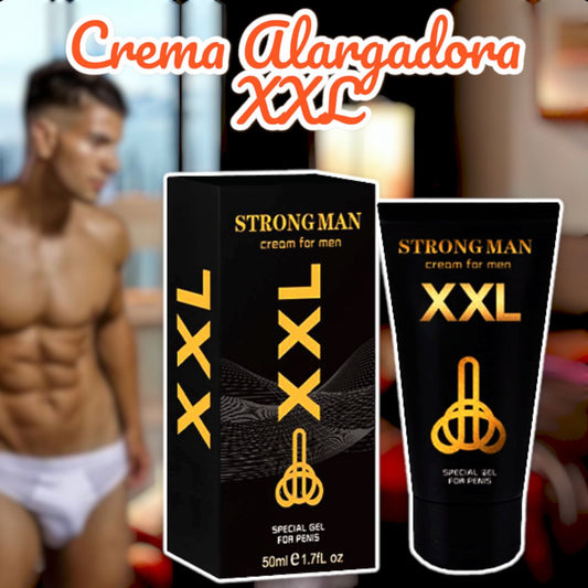 Crema alargadora XXL StrongMan - IntimoX SexShop