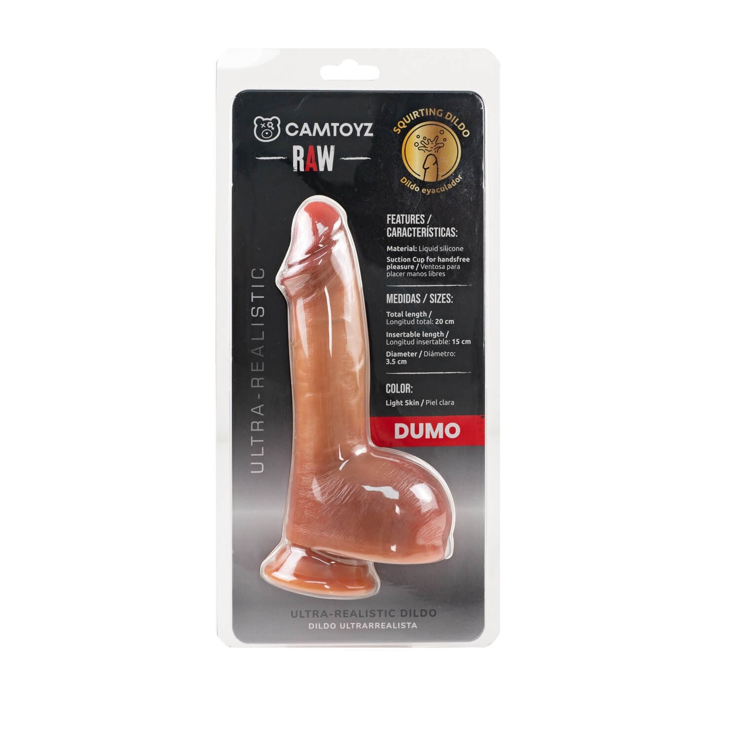 DILDO ULTRA REALISTA EYACULADOR DUMO - IntimoX SexShop