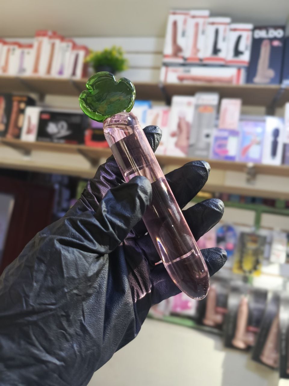 Dildo de Vidrio Rábano