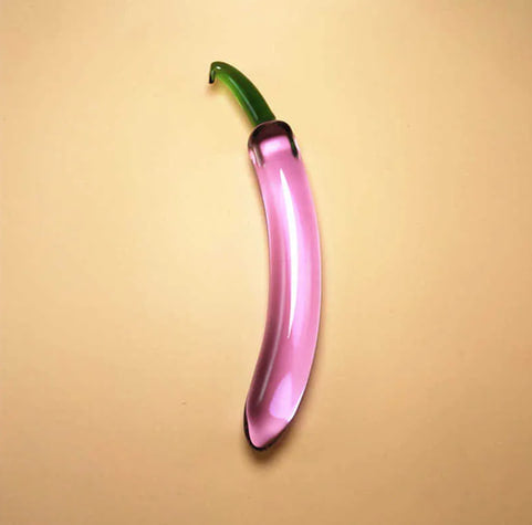 Dildo Vidrio Berenjena