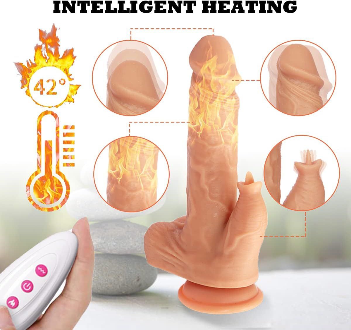 Darion Dildo telescopico recargable con control - IntimoX SexShop